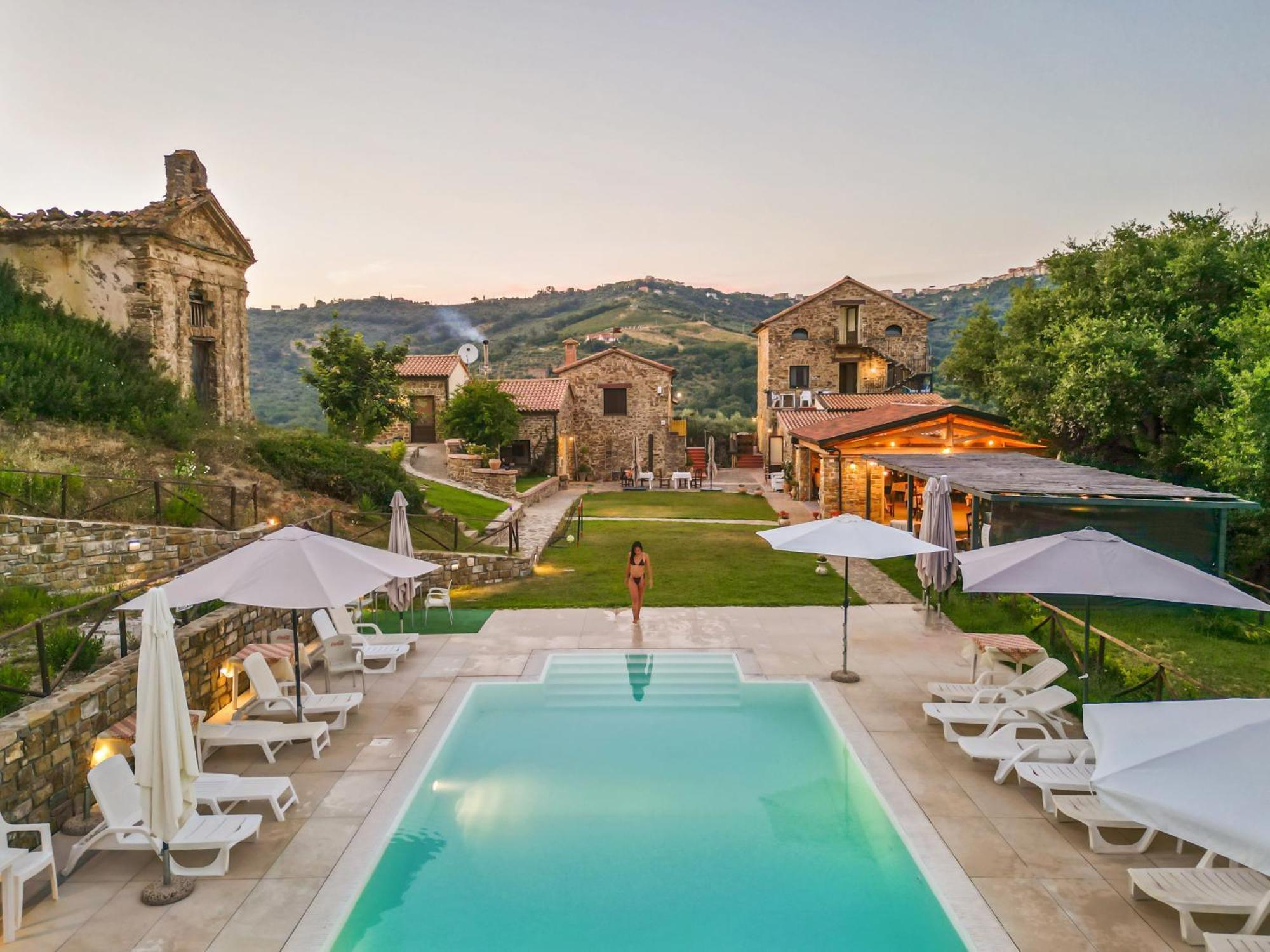 Le Querce Farmhouse Agropoli Exteriör bild